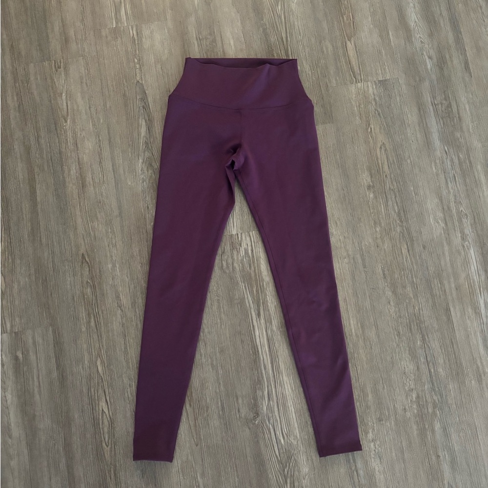 Alo Super Soft Dark Purple Full Length Leggings NWOT